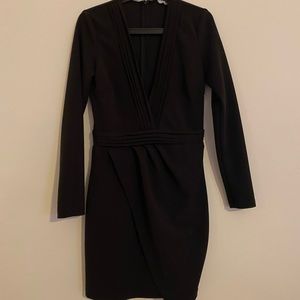 Tobi Low-Cut Wrap Dress